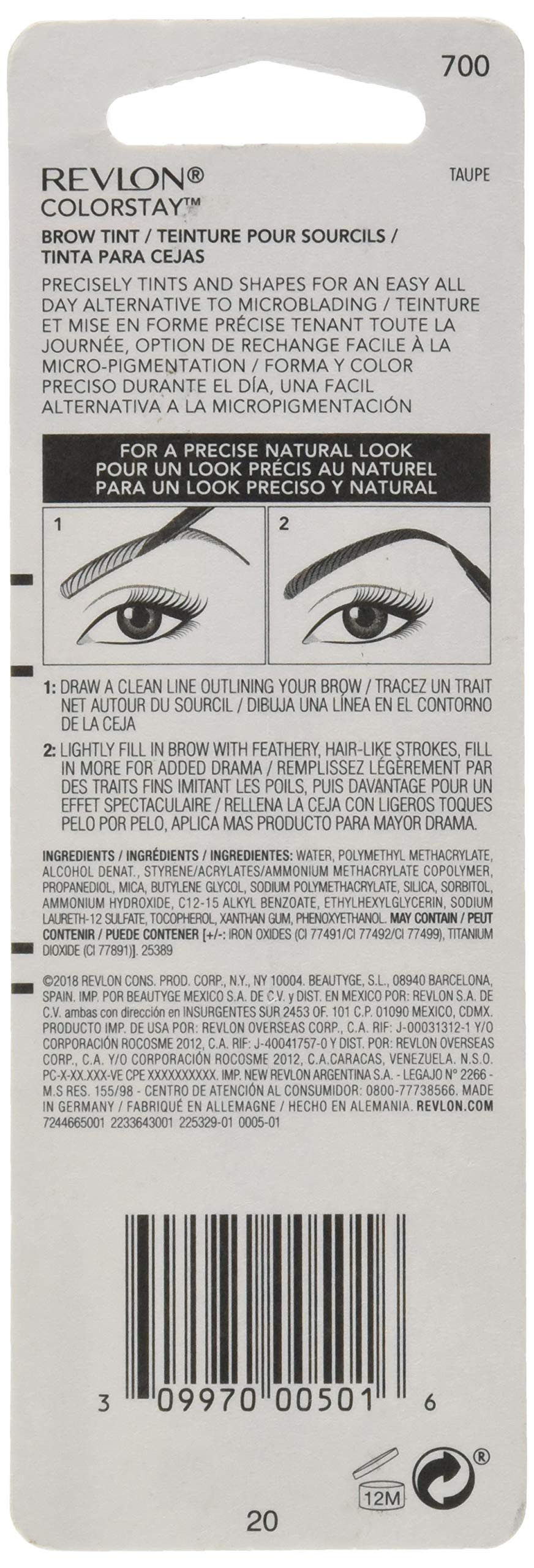 Revlon ColorStay Brow Tint - Taupe