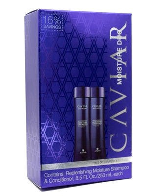 Alterna CAVIAR Anti-Aging Replenishing Moisture Shampoo & Conditioner Set 8.5 fl oz each