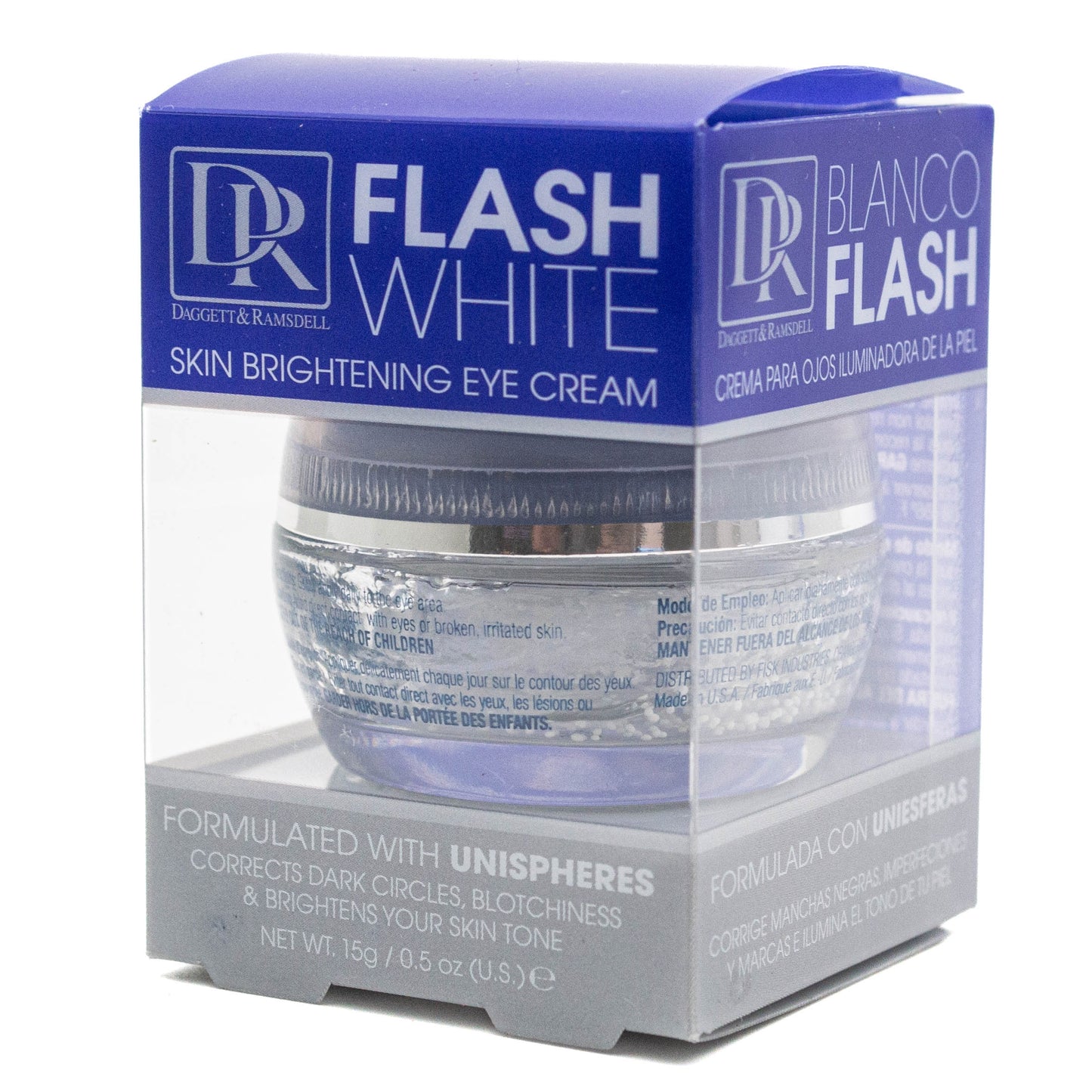 Daggett & Ramsdell FLASH WHITE Skin Brightening Eye Cream with Unispheres .5 fl oz