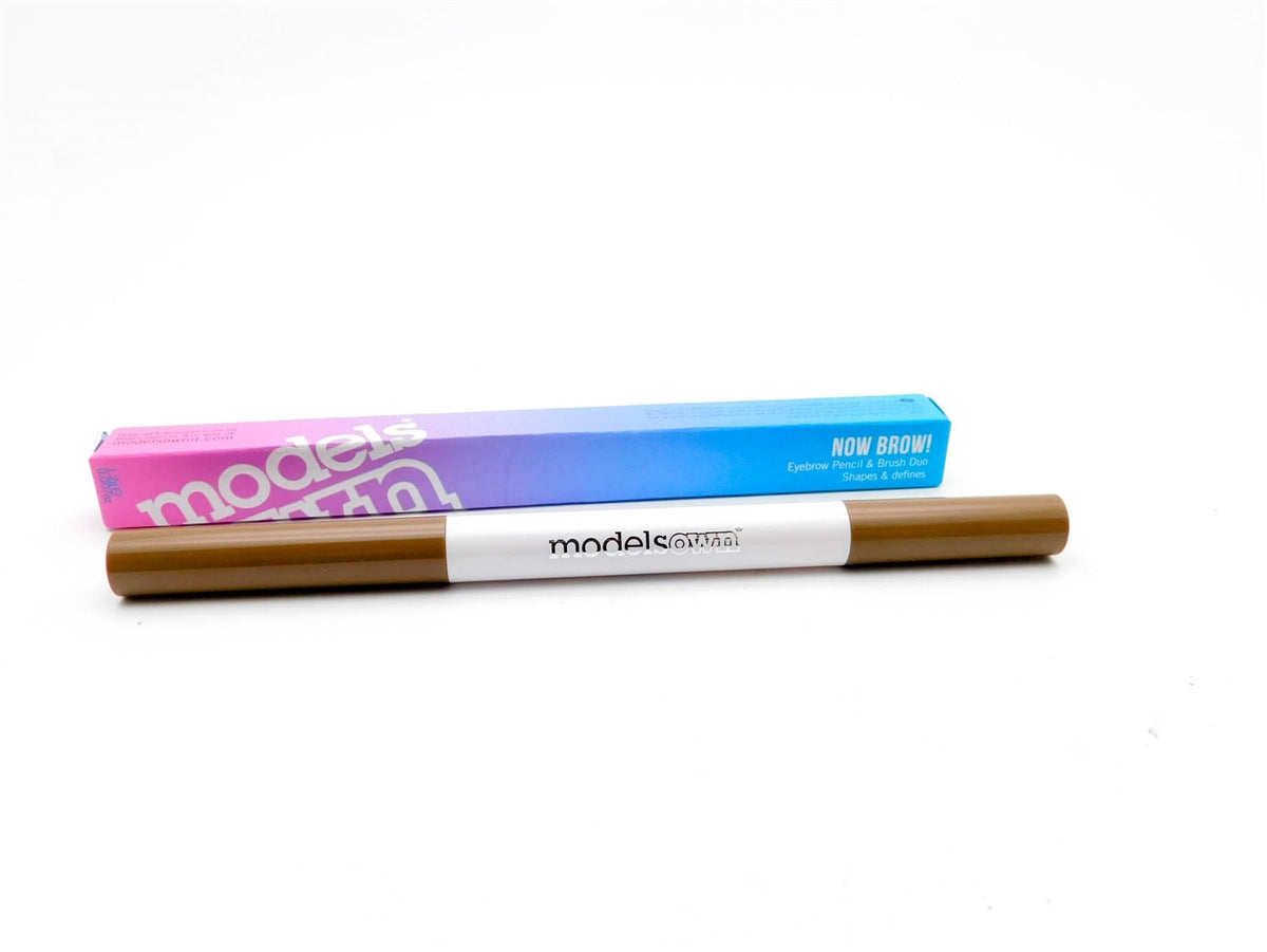 Models Own Now Brow Eyeshadow Pencil & Brush Duo, Blonde 129 .007oz
