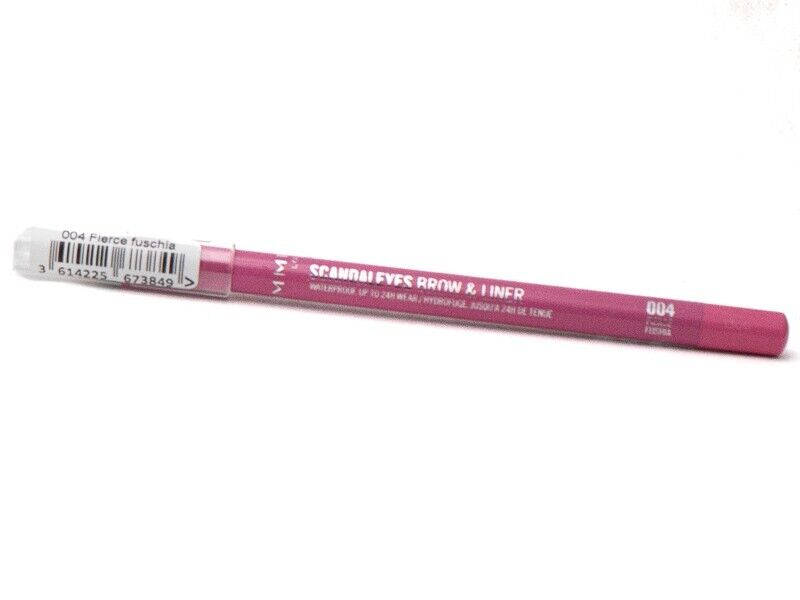 Rimmel SCANDALEYES Brow & Liner, 004 Fuchsia .04oz