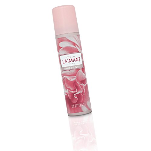 Coty L'AIMANT Deodorant Body Spray; Fluer de Rose 2.5 fl oz