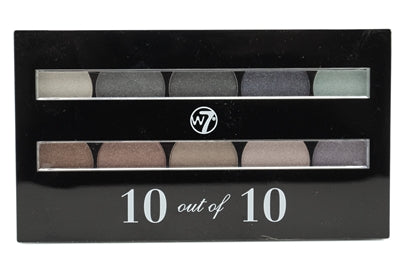 w7 10 OUT OF 10 Eyeshadow Palette .35oz
