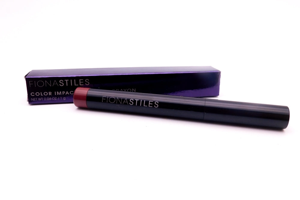 Fiona Stiles Color Impact Matte Lip Crayon Heliotrope .04 oz