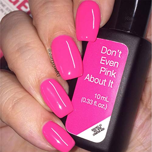 SensatioNail EXPRESS GEL One Step Polish, No Dry Time, Must Use LED Lamp, Don't Even Pink About It .33 fl oz
