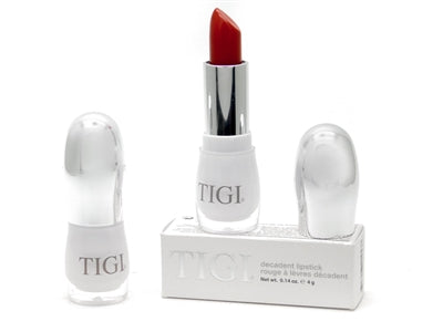TIGI cosmetics Decadent Lipstick, fierce .14 Oz.