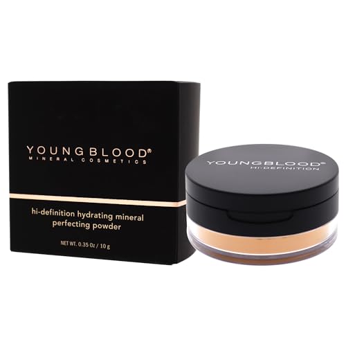 Youngblood Clean Luxury Cosmetics Hi-Def Hydrating Loose Powder | Shine Control Matte Translucent Finishing Setting Powder Blur Effect HD Perfecting Baking | Vegan, Cruelty Free, Paraben