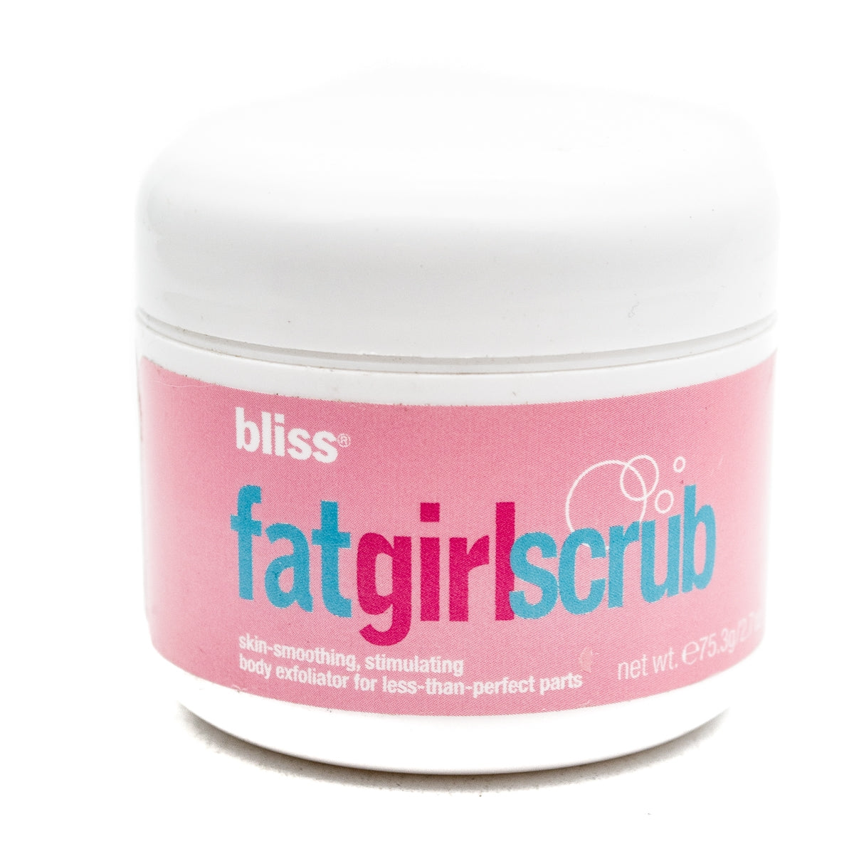 bliss FatGirlScrub Skin-Smoothing, Stimulating Body Exfoliator 2.7oz