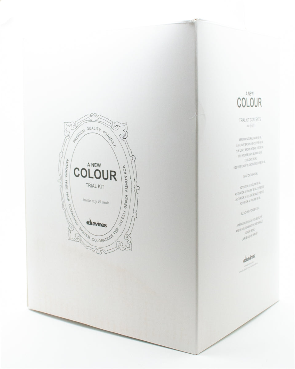 Davines A NEW COLOUR Trial Kit, formulation products and suggestions from Davine's Master Trainer