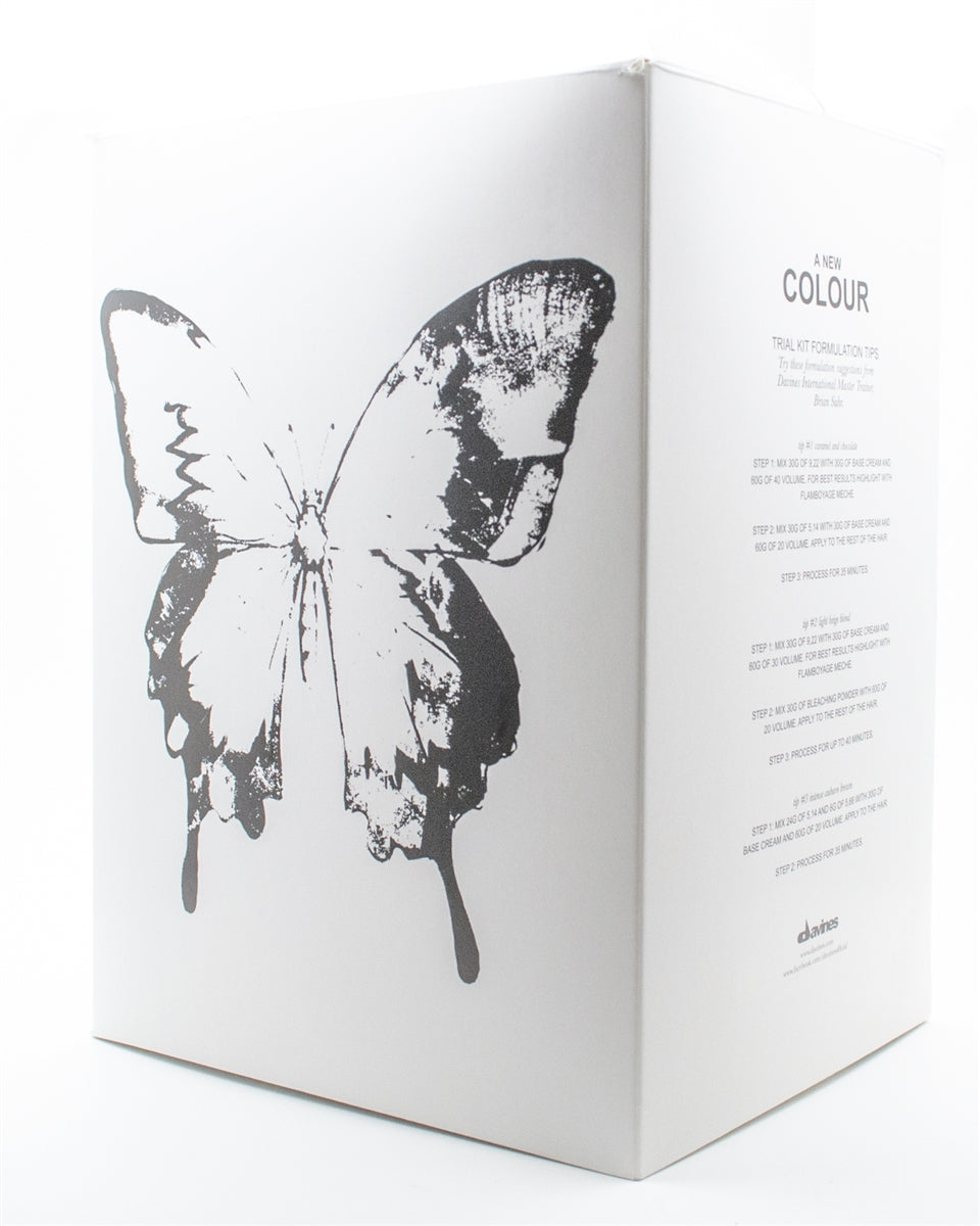 Davines A NEW COLOUR Trial Kit, formulation products and suggestions from Davine's Master Trainer