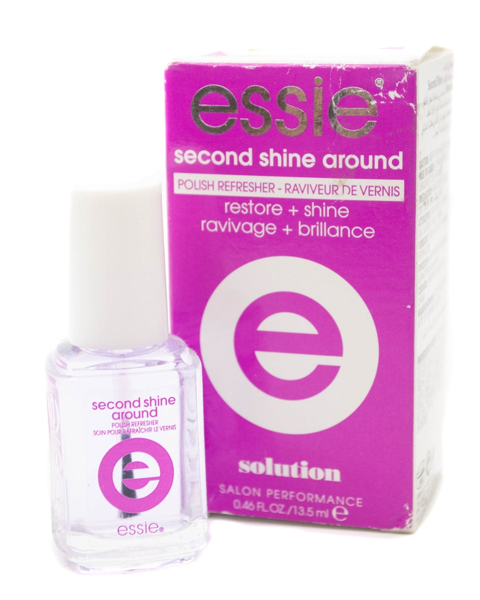 essie Polish Refresher Second Shine Around Solution .46 Fl Oz.