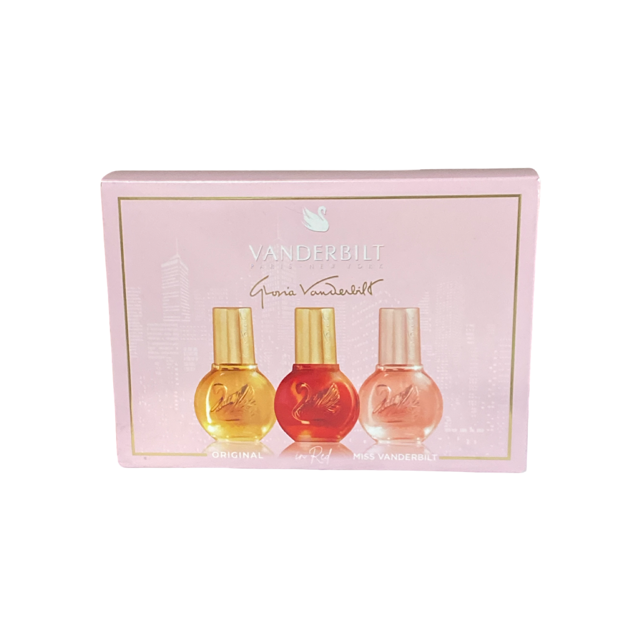 Vanderbilt 3 pc eau de toilette Gift Set: Original, In Red & Miss Vanderbilt 1 Oz Each