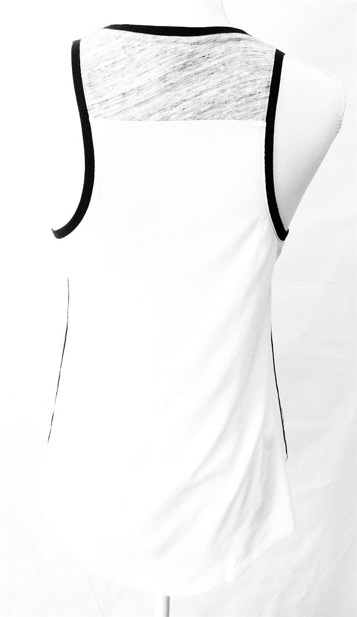 Victoria's Secret 'Woke Up In Vegas Pink' black and white Tank Top Size XS