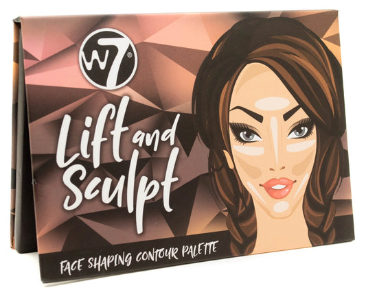 w7 LIFT AND SCULPT Face Shaping Contour Palette 18g