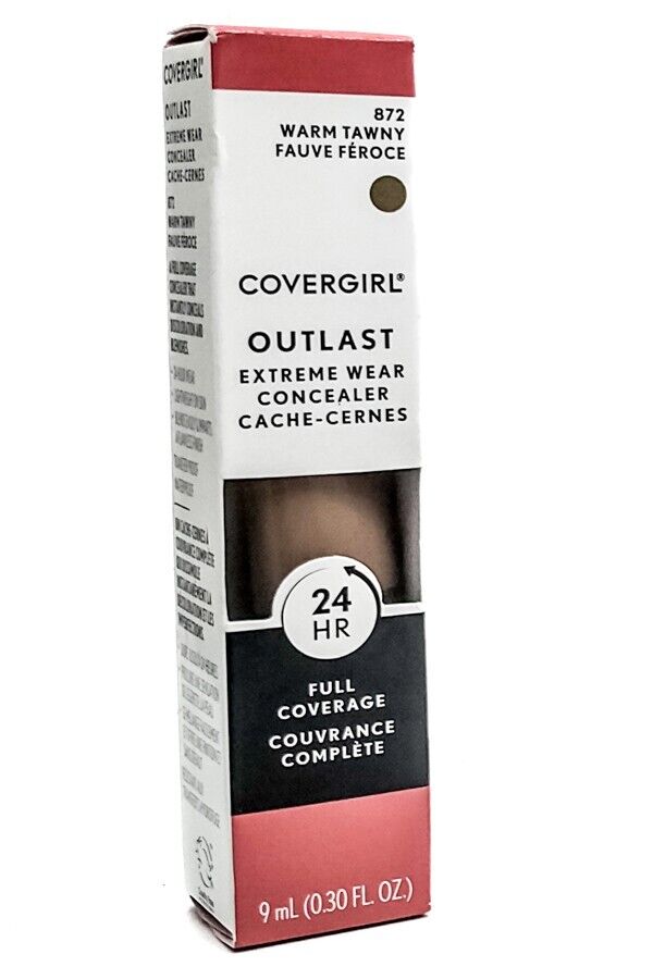 Covergirl OUTLAST Extrme Wear Concealer, 872 Warm Tawny .3 fl oz