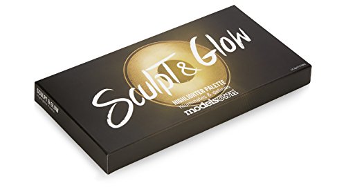 Models Own Sculpt & Glow Highlighter Palette, 05 Pink Spotlight 3x .18oz