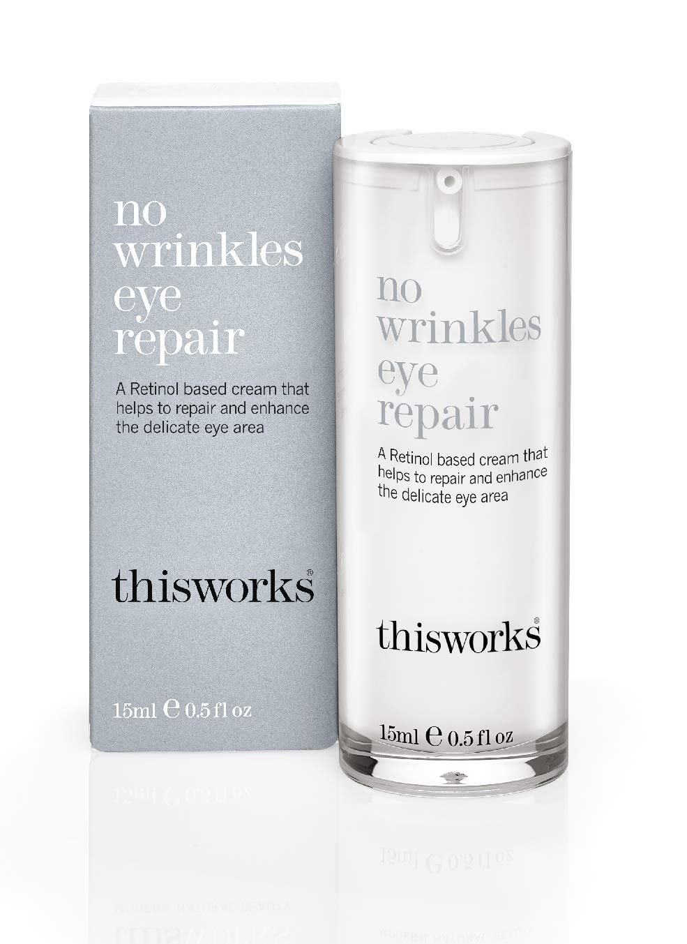 this works* NO WRINKLES Eye Repair .5 fl oz