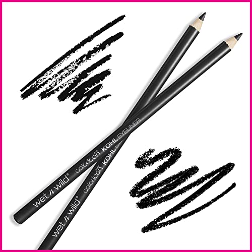 Wet n Wild COLORICON Kohl Eyeliner, Baby's Got Black .04oz