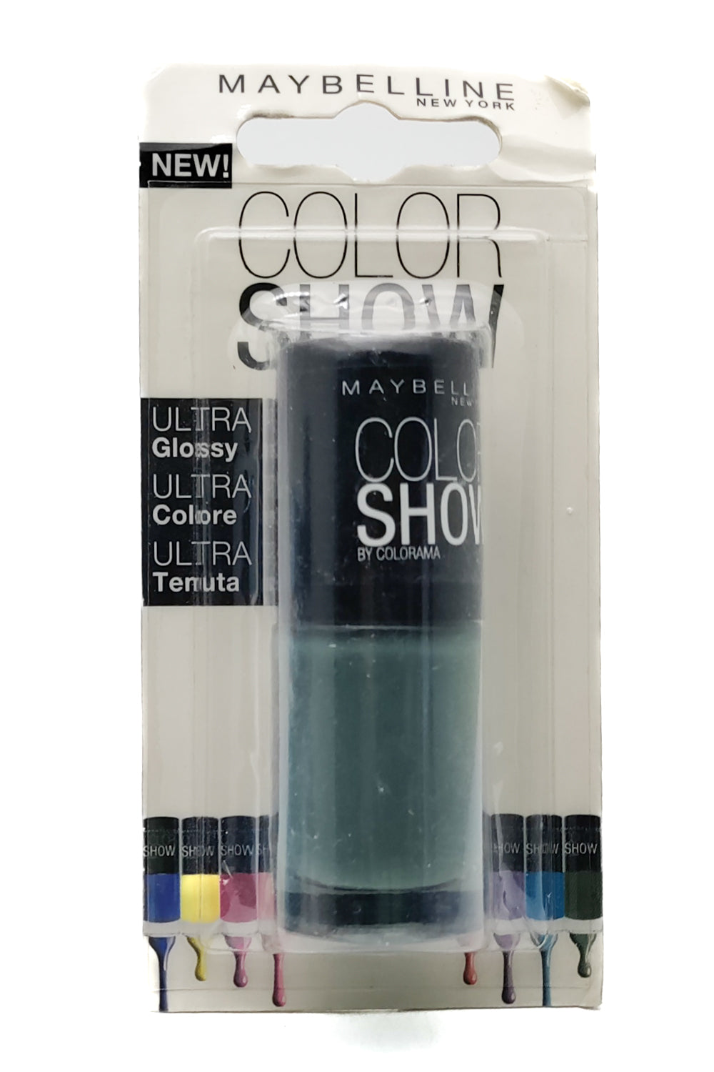 Maybelline Color Show Nail Lacquer 652 Moss 7mL.