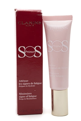 Clarins SOS Primer, Preps and Moisturizes, 01Rose 1oz