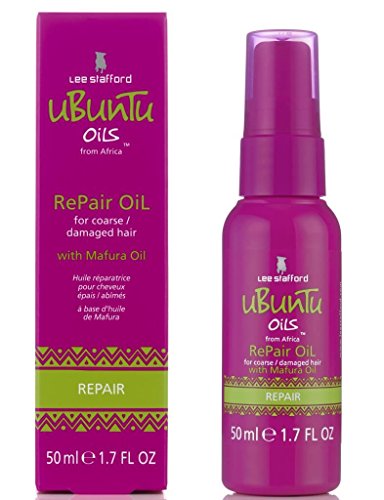 Lee Stafford UBUNTO OILS from Africa Repair Oil for Course, Damaged Hair 1.7 fl oz