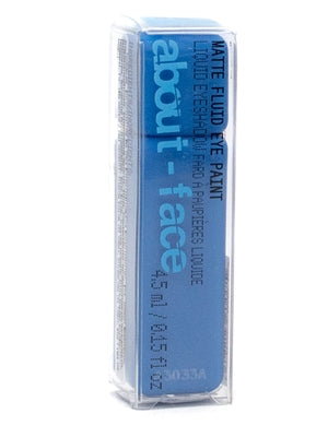 about-face MATTE FLUID EYE PAINT Liquid Eyeshadow, Blue Monday .15 fl oz