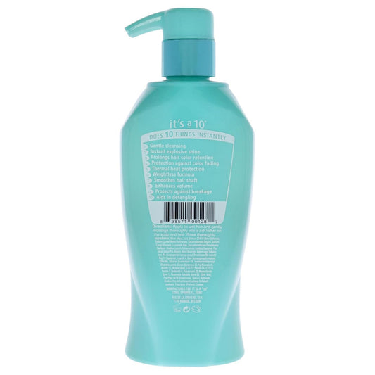It's a 10 Miracle Blow Dry Glossing Shampoo 10 Oz