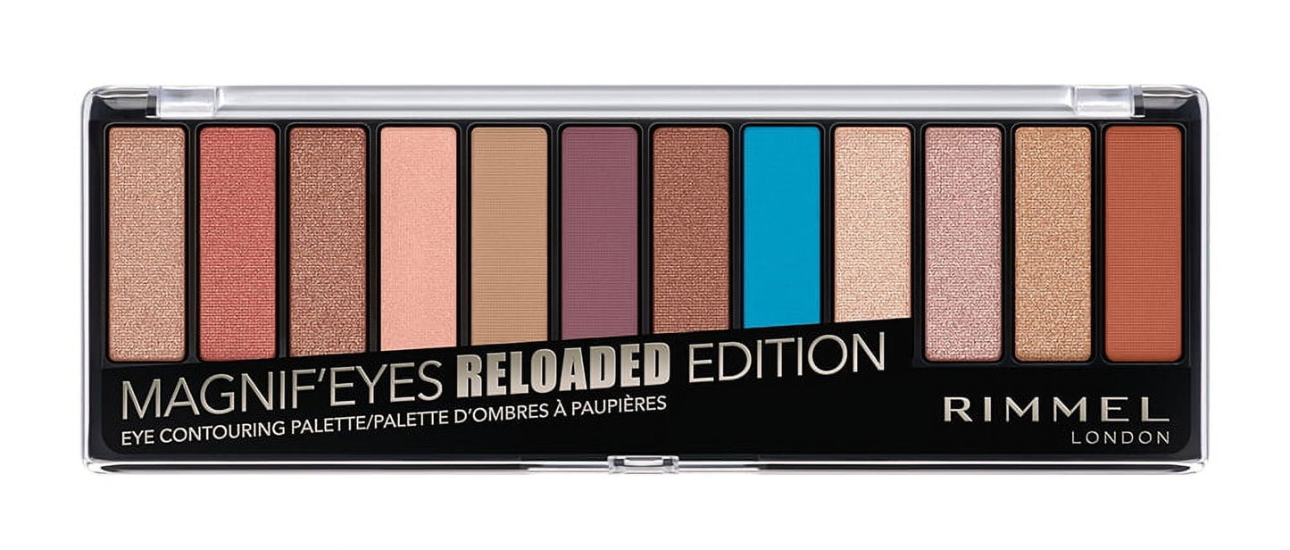 Rimmel London Magnif'Eyes Eyeshadow Palette, Reloaded, 0.5 oz