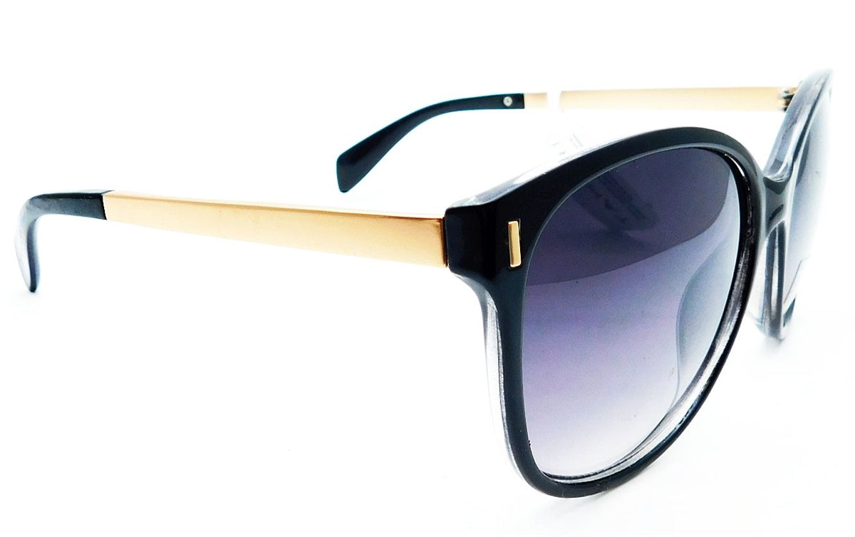 TAHARI by Elie Tahari Sunglasses UNTH0920-R TH657 OX Black/Gold