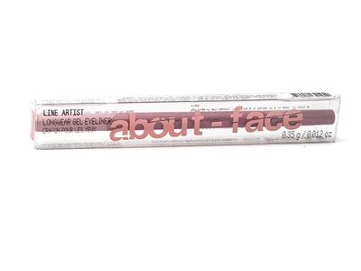 about-face LINE ARTIST Longwear Gel Eyeliner, Leave Me Breathless .012oz