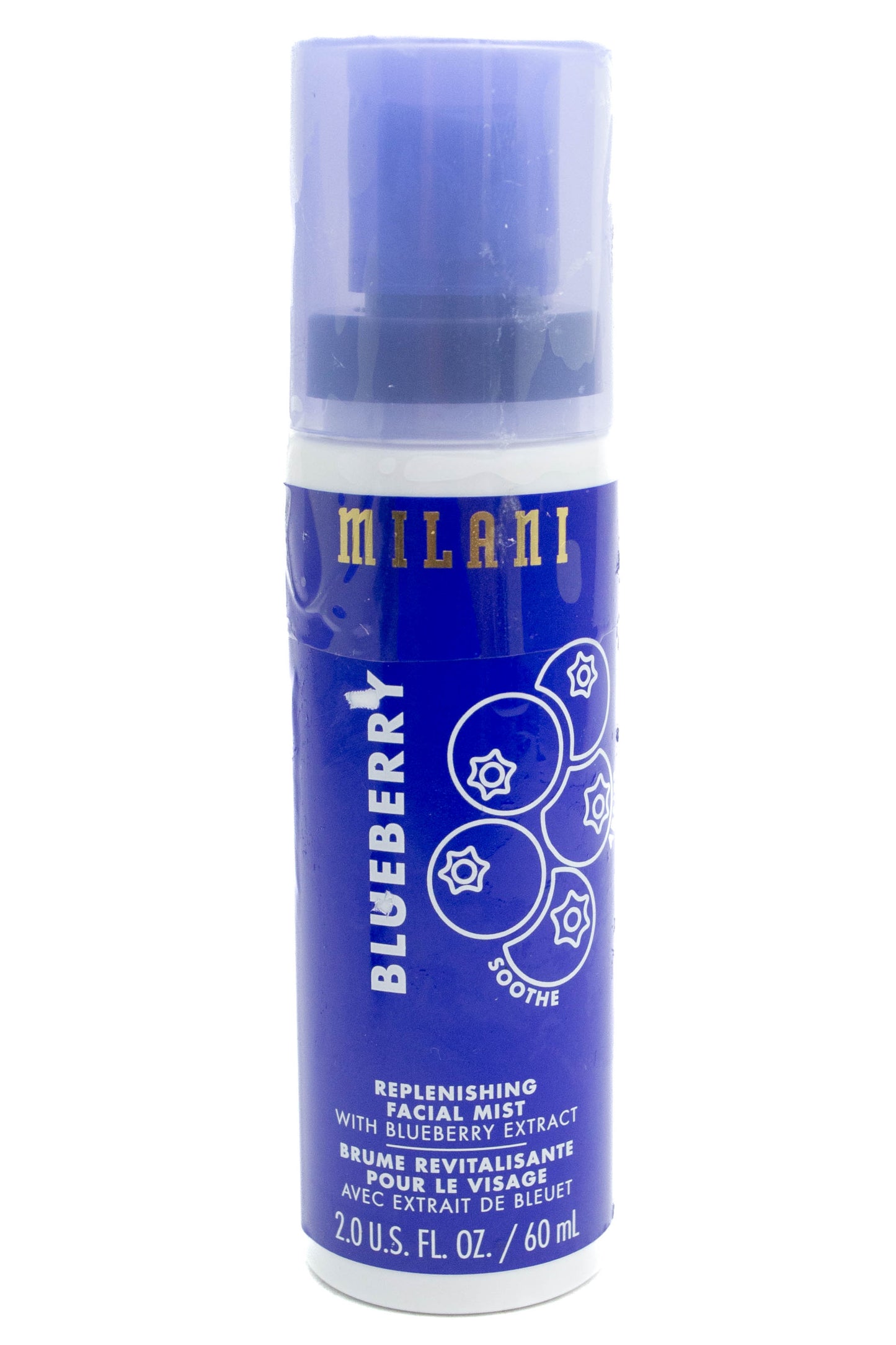 Milani BLUEBERRY Replenishing Facial Mist 2 fl oz