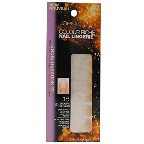 L'Oreal Colour Riche NAIL LINGERIE, 18 3D Stickers 704 Something About Her