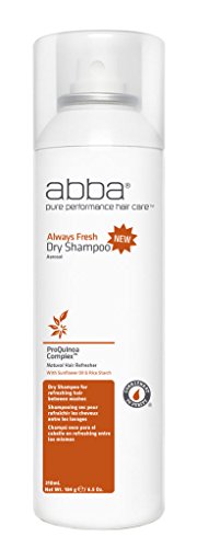 abba Always Fresh DRY SHAMPOO Pro Quinoa Complex. Natural Hair Rescue 6.5oz