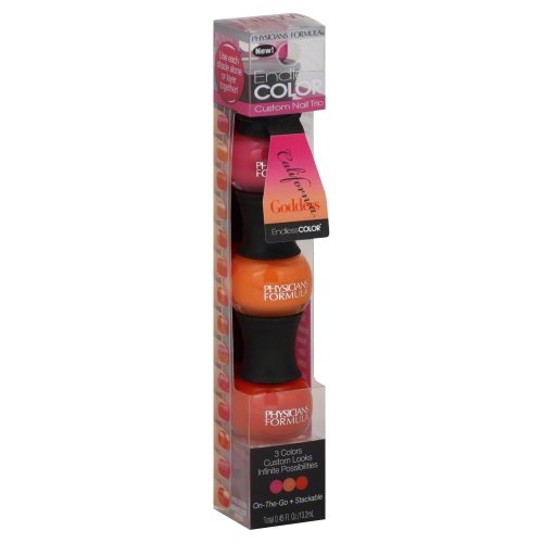 Physicians Formula Endless Color Nail Polish California Goddess, total .45 Fl Oz.