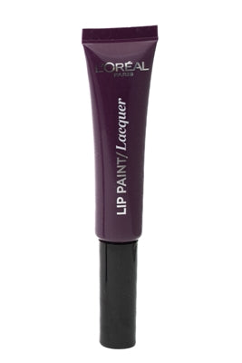 L'Oreal LIP PAINT / Lacquer Liquid Lipstick, 111 Purple Panic .27 fl oz