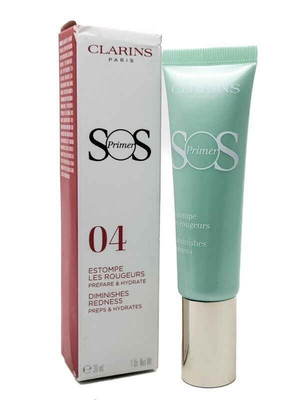 Clarins SOS Primer 04 Green, Reduces Redness 30ml