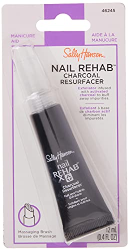 Sally Hansen NAIL REHAB Charcoal Resurfacer .4 fl oz