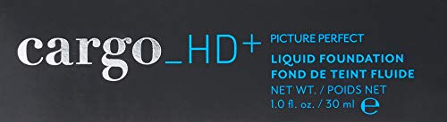 cargo_HD+ Picture Perfect Liquid Foundation F50, 1 fl oz