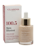 Clarins SKIN ILLUSION Natural Hydrating Foundation, 100.5 Cream 1 fl oz