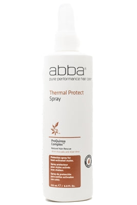 abba THERMAL PROTECT SPRAY Pro Quinoa Complex. Natural Hair Rescue 8 fl oz