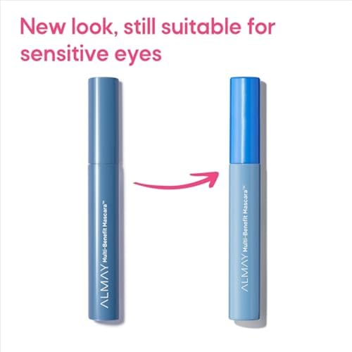 Almay Mascara, Volume, Length, Definition & Conditioning, Multi-Benefit Eye Makeup, Hypoallergenic and-Fragrance Free