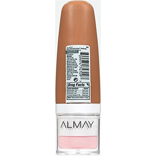 Almay Best Blend Forever Makeup, SPF40, 180 Natural Tan 1 fl oz