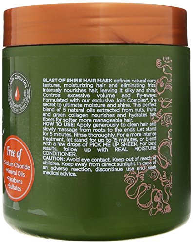 nuNAAT REAL ME Curl-to-Coil Blast of Shine Hair Mask 17.6oz