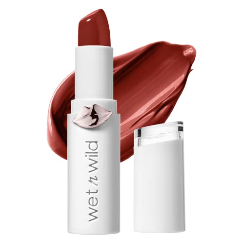 wet n wild MEGALAST High Shine Brilliance Lipstick, Crimson Crime .33oz