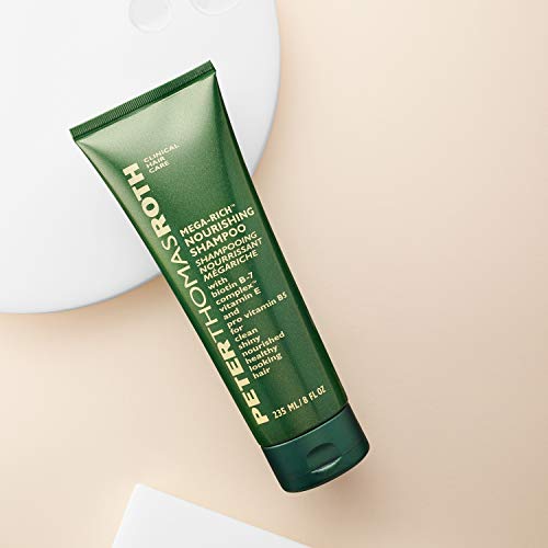 Peter Thomas Roth MEGA-RICH Nourishing Shampoo for Clean, Shiny, Nourished, Healthy Looking Hair 8 fl oz