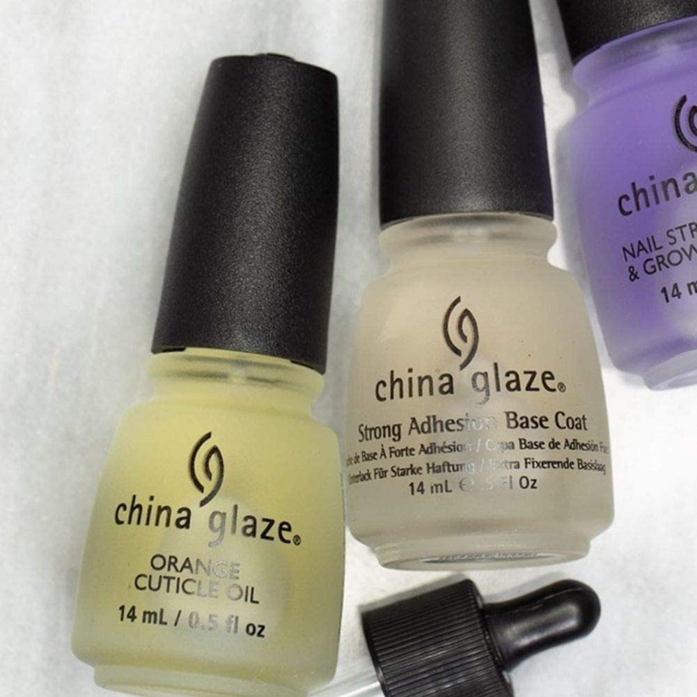 china glaze STRONG ADHESION Base Coat, Secures Nail Laquer .5 fl oz