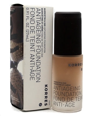 Korres Quercetine & Oak ANTI AGEING FOUNDATION, 25 Tan .91 fl oz