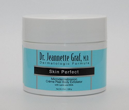 Dr. Jeannette Graf Skin Perfect Microdermabrasion Creme Peel Body Exfoliator 8 Oz.