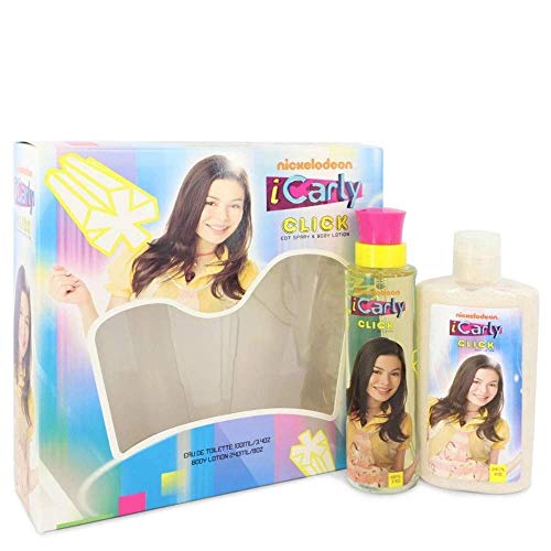 nickelodeon iCarly CLICK Gift Set: Body Spray 3.4 fl oz and Body Lotion 8 fl oz
