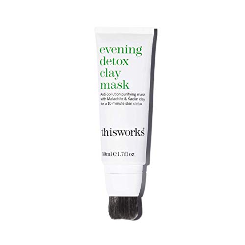 this works* EVENING DETOX Clay Mask 1.7 fl oz